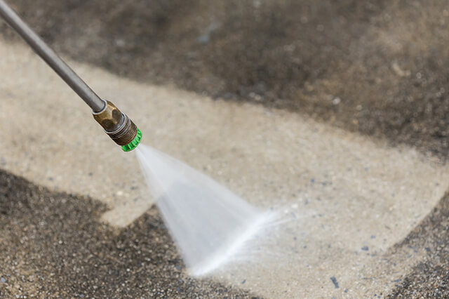 parking lot pressure washing in bethesda